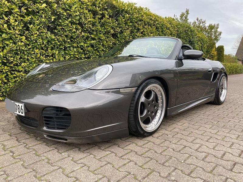 Gebraucht Porsche Boxster 228 PS (167 kW) 2000 Grau Cabrio