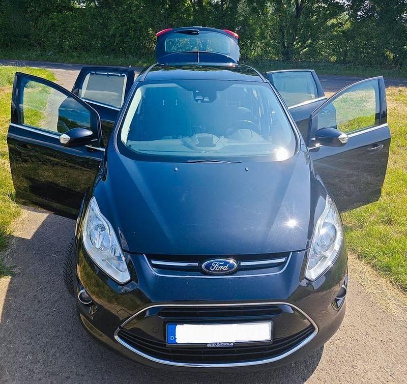 Schwarz Gebraucht 2015 Ford C-MAX Titanium Van / Kleinbus | 6.000 € (Fairer Preis) - Bild 1/4