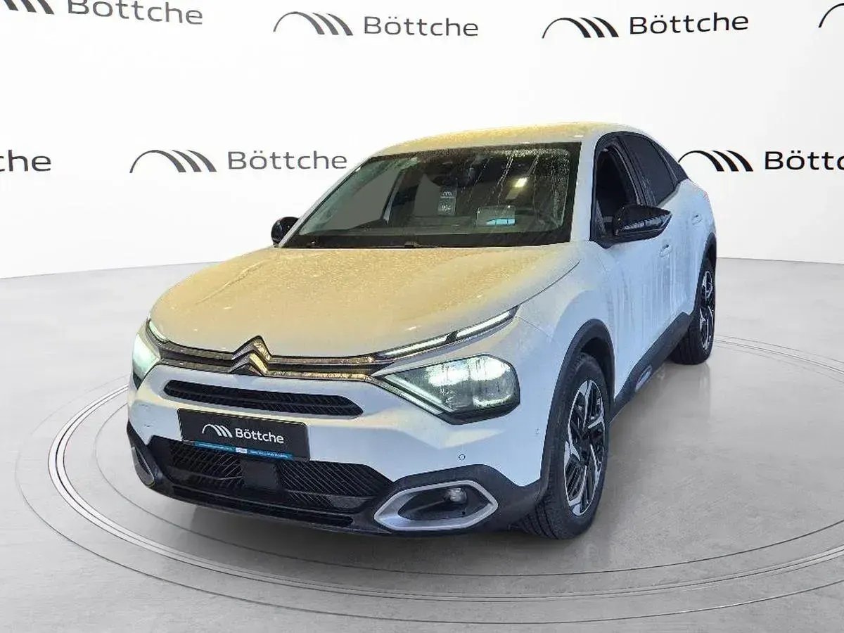 Gebraucht Citroën C4 PureTech 131 PS (96 kW) 2023 Lack weiss banquise/typ aussenverkleidung spiegel flach standard Limousine