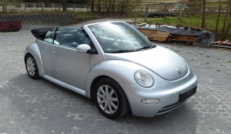 Silber Gebraucht 2003 VW Beetle Cabrio | 2.350 € (Fairer Preis) - Bild 1/4
