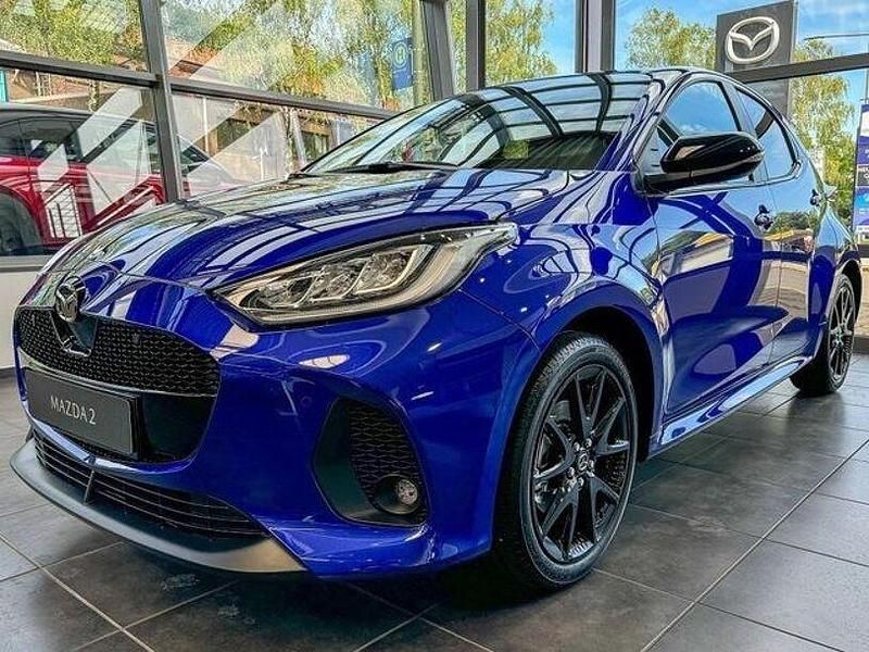 Blau Gebraucht 2024 Mazda 2 Homura-Line Limousine | 27.995 € - Bild 1/4