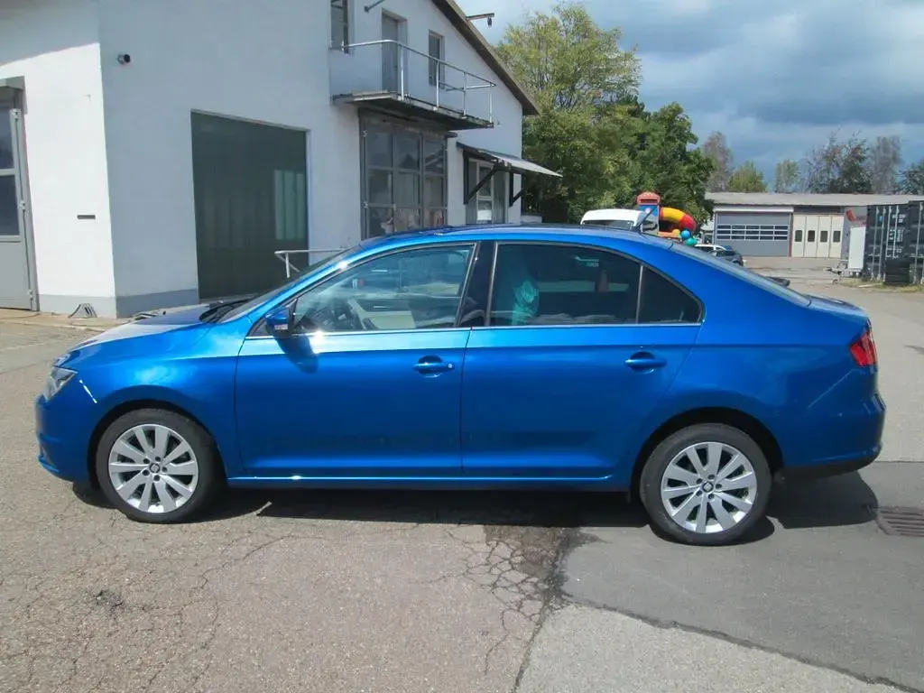 Gebraucht Seat Toledo Style 110 PS (80 kW) 2017 Blau Kleinwagen