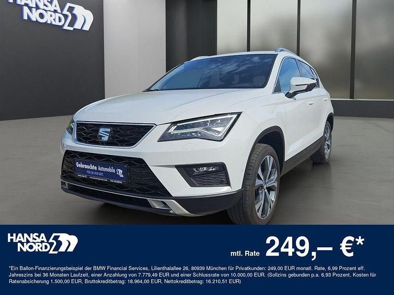 Weiss / nevada weiss (metallic) Gebraucht 2020 Seat Ateca SUV | 22.490 € (Fairer Preis) - Bild 1/4