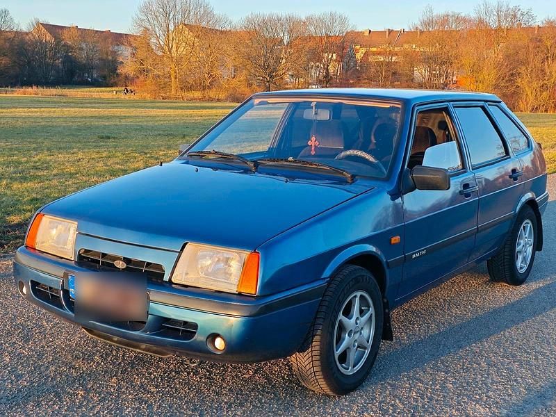 Gebraucht Lada Samara 71 PS (52 kW) 1999 Blau Kleinwagen