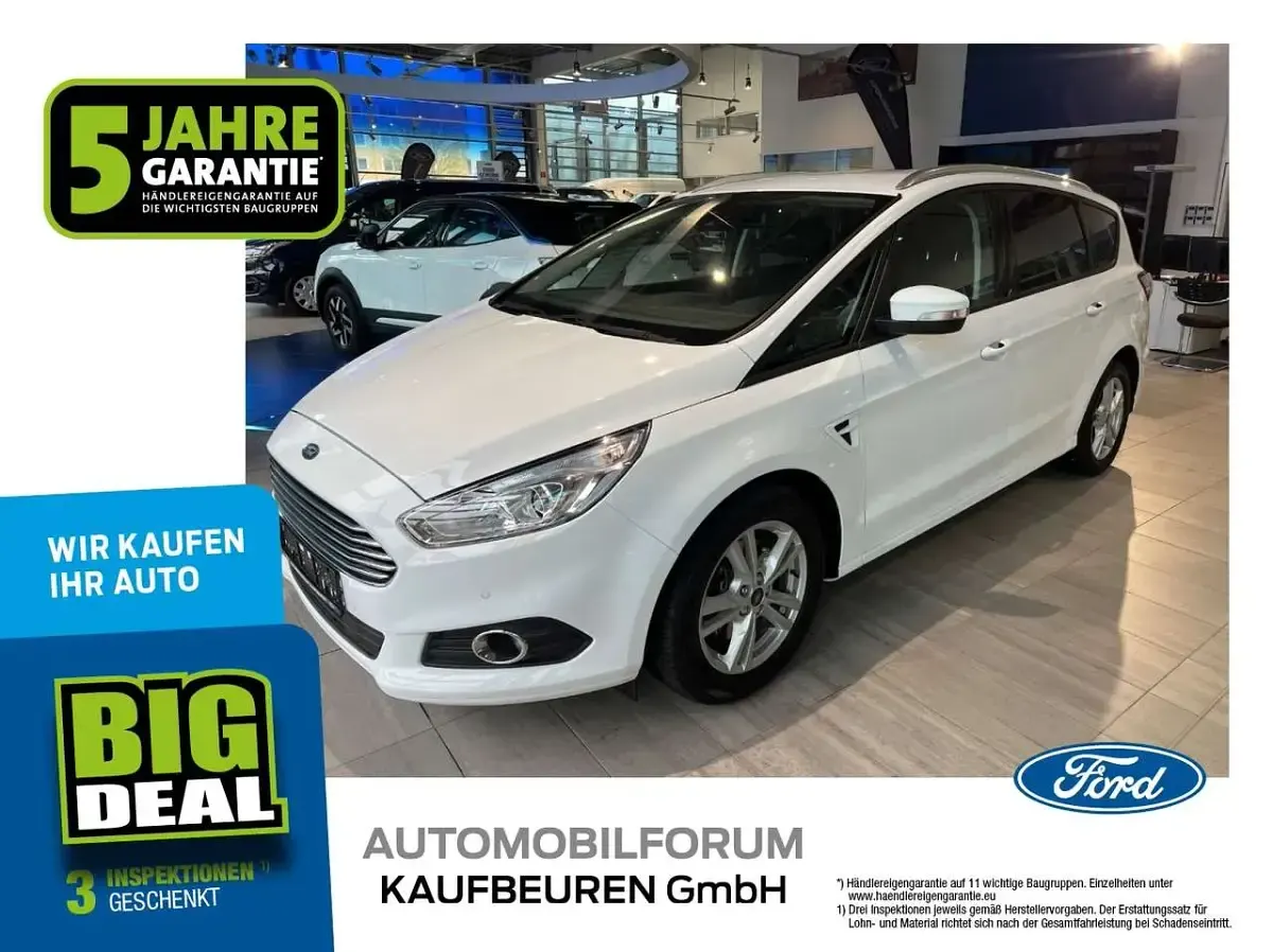 Second-hand Ford S-MAX S 150 CP (110 kW) 2018 Alb Monovolum