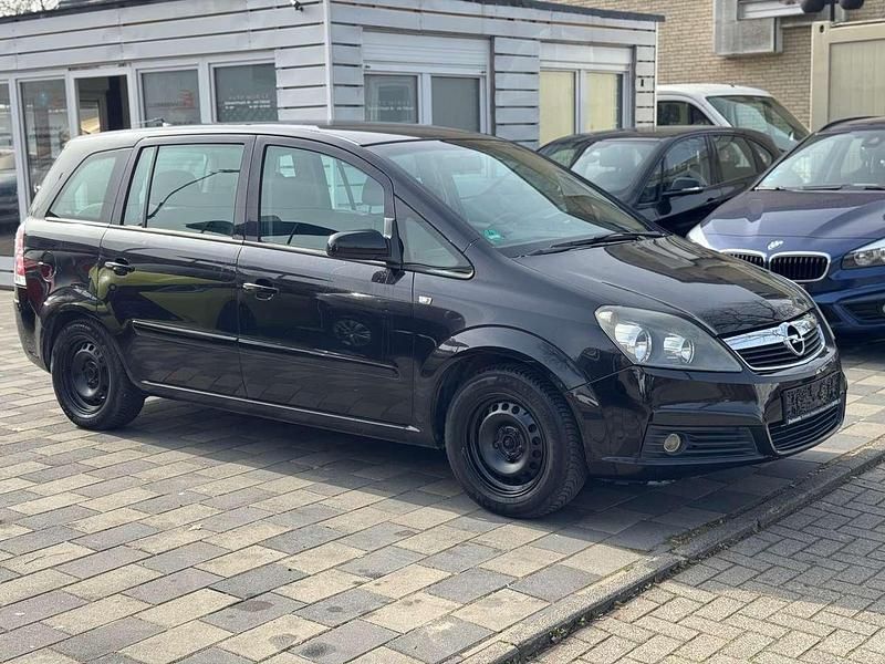 Gebraucht Opel Zafira Catch Me 140 PS (102 kW) 2007 Saphirschwarz mi2 Van / Kleinbus