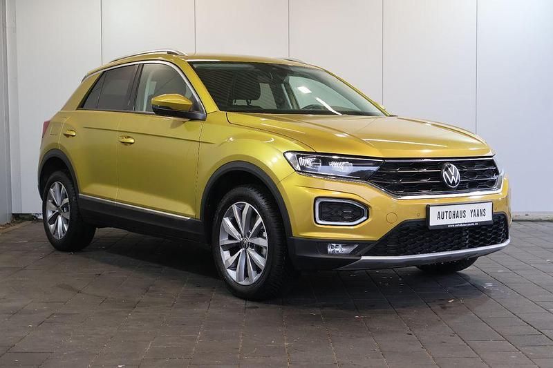 Gebraucht VW T-Roc Style 150 PS (110 kW) 2021 Gelb SUV