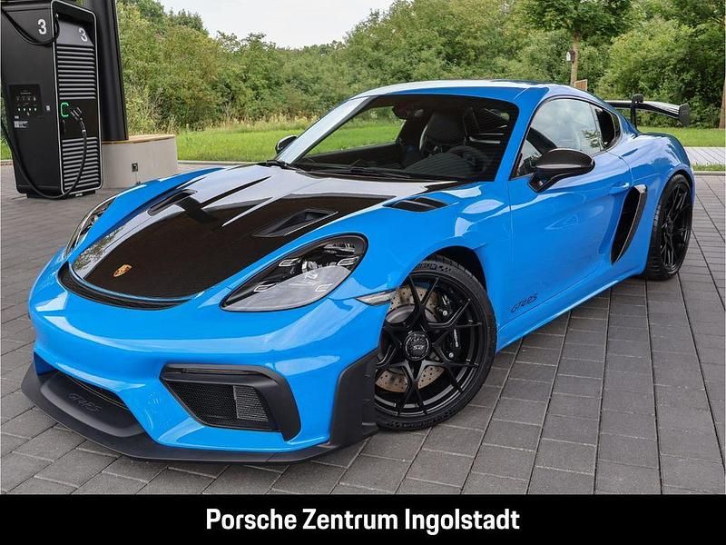 Blau Neu 2025 Porsche Cayman GT4 Coupé | 189.900 € - Bild 1/4