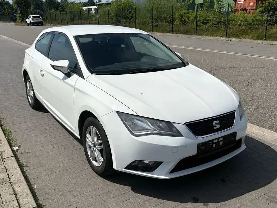 Gebraucht Seat Leon SC Style 150 PS (110 kW) 2014 Weiß Kleinwagen