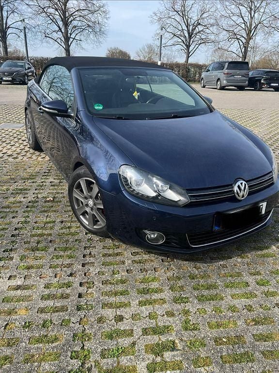 Gebraucht VW Golf Cabriolet Exclusive 122 PS (89 kW) 2012 Blau Cabrio