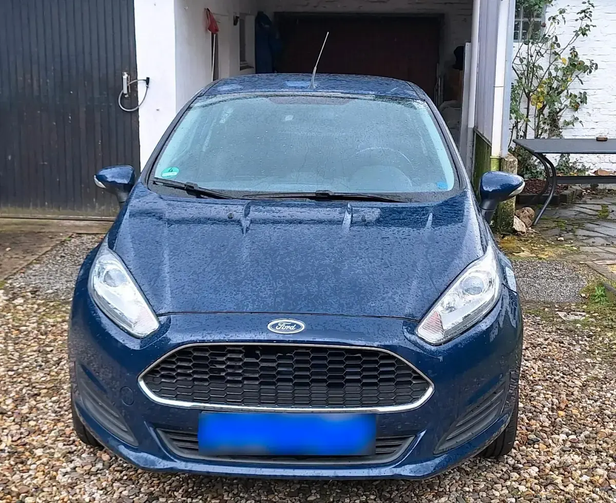 Gebraucht Ford Fiesta 70 PS (51 kW) 2016 Blau Kleinwagen
