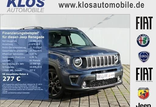 Gebraucht Jeep Renegade 131 PS (96 kW) 2024 Blau SUV