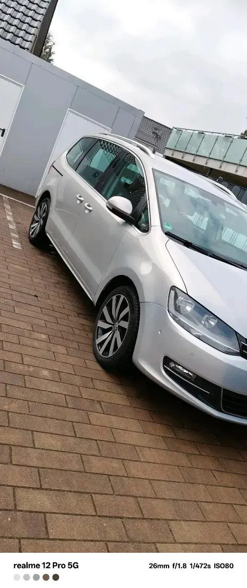 Gebraucht VW Sharan Comfortline 170 PS (125 kW) 2011 Silber Van / Kleinbus