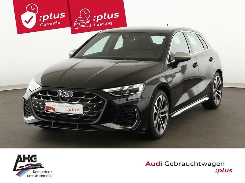 Mythosschwarz metallic Gebraucht 2024 Audi S3 Ambiente Limousine | 45.990 € (Superpreis) - Bild 1/3