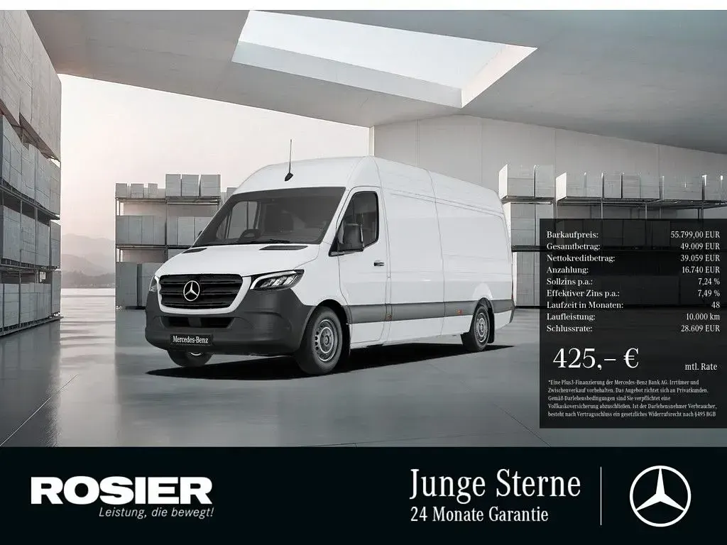 Second-hand Mercedes Sprinter 170 CP (125 kW) 2026 Alb Van
