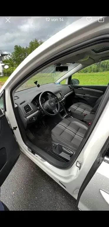 Gebraucht VW Sharan Match 140 PS (102 kW) 2012 Weiß Van / Kleinbus