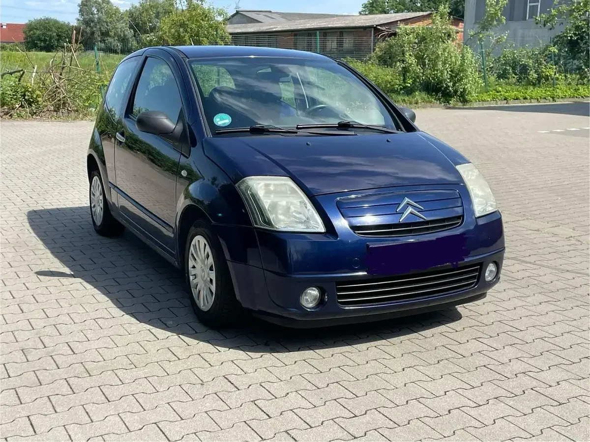 Gebraucht Citroën C2 73 PS (53 kW) 2004 Blau Kleinwagen