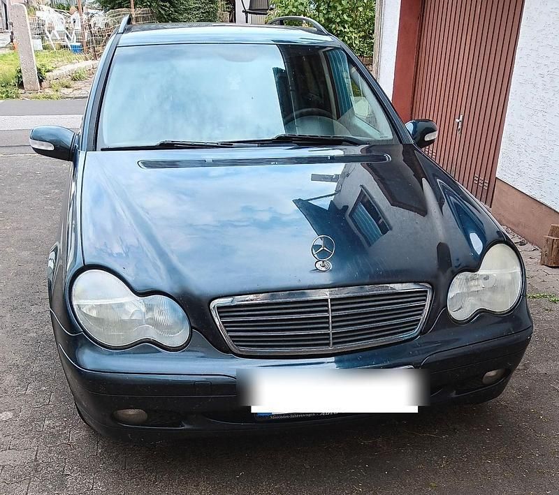 Blau Gebraucht 2003 Mercedes C200 Classic Kombi | 700 € (Guter Preis) - Bild 1/1