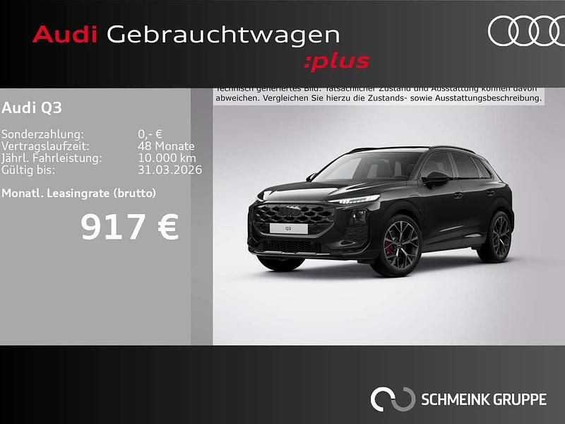 Gebraucht Audi Q3 Ambiente 272 PS (200 kW) 2025 Mythosschwarz metallic SUV