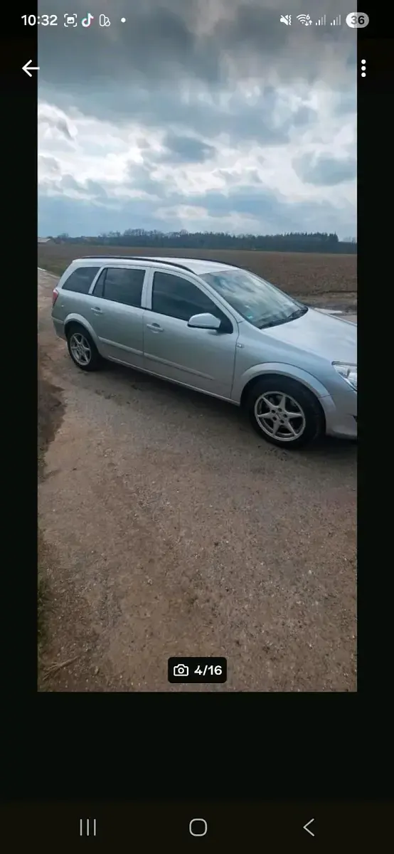 Gebraucht Opel Astra 100 PS (73 kW) 2008 Silber Limousine