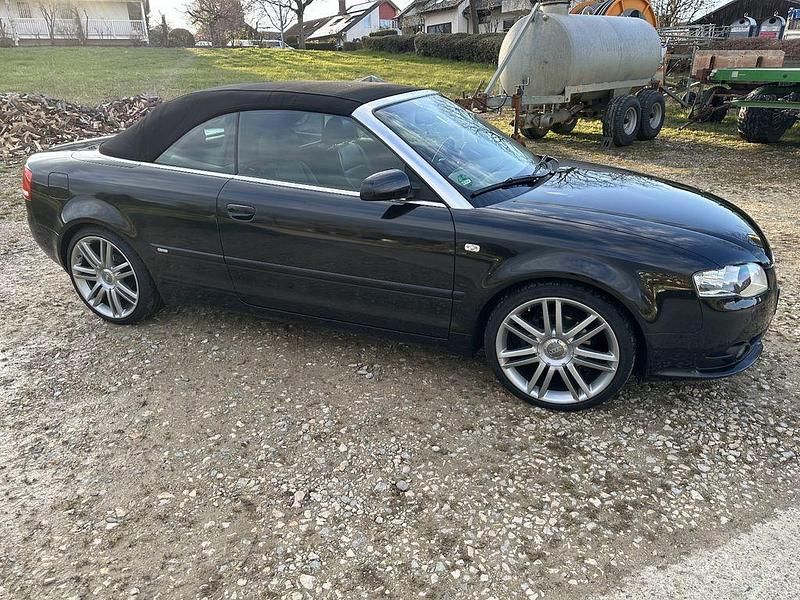 Gebraucht Audi A4 Cabriolet S-Line 140 PS (102 kW) 2008 Schwarz Cabrio
