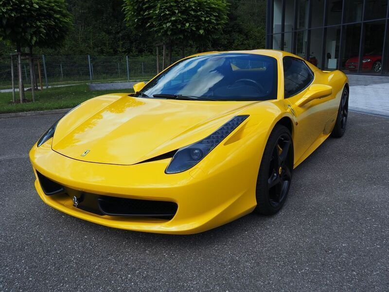 Gelb Gebraucht 2012 Ferrari 458 Cabrio | 279.900 € - Bild 1/4