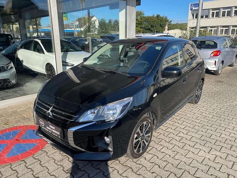 Schwarz Gebraucht 2023 Mitsubishi Space Star Select+ Kleinwagen | 13.990 € (Fairer Preis) - Bild 1/4