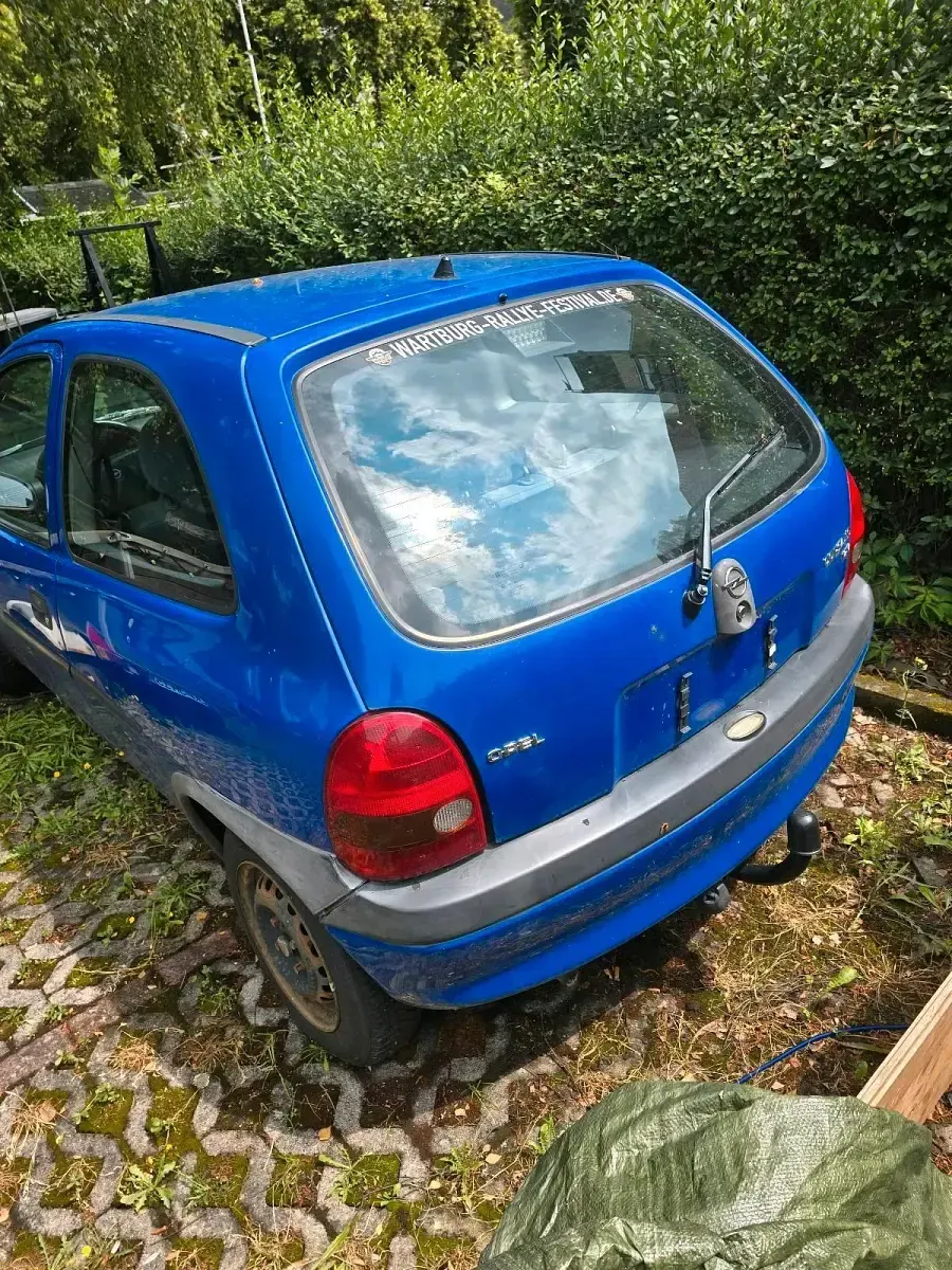 Gebraucht Opel Corsa 55 PS (40 kW) 1998 Blau Kleinwagen