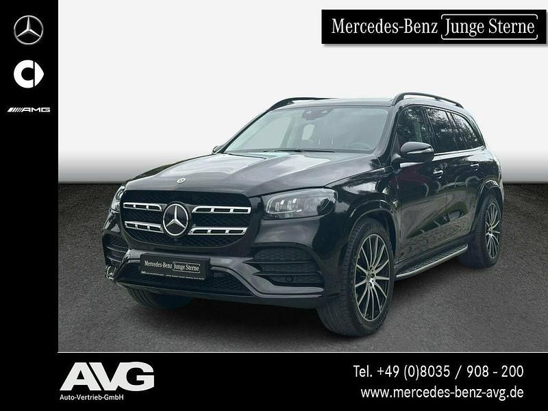 Lack obsidianschwarz Gebraucht 2024 Mercedes GLS450 AMG SUV | 95.800 € - Bild 1/4
