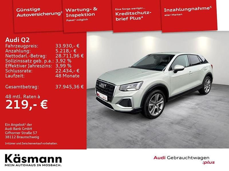 Gebraucht Audi Q2 Advanced Plus 150 PS (110 kW) 2025 Tausilber metallic SUV