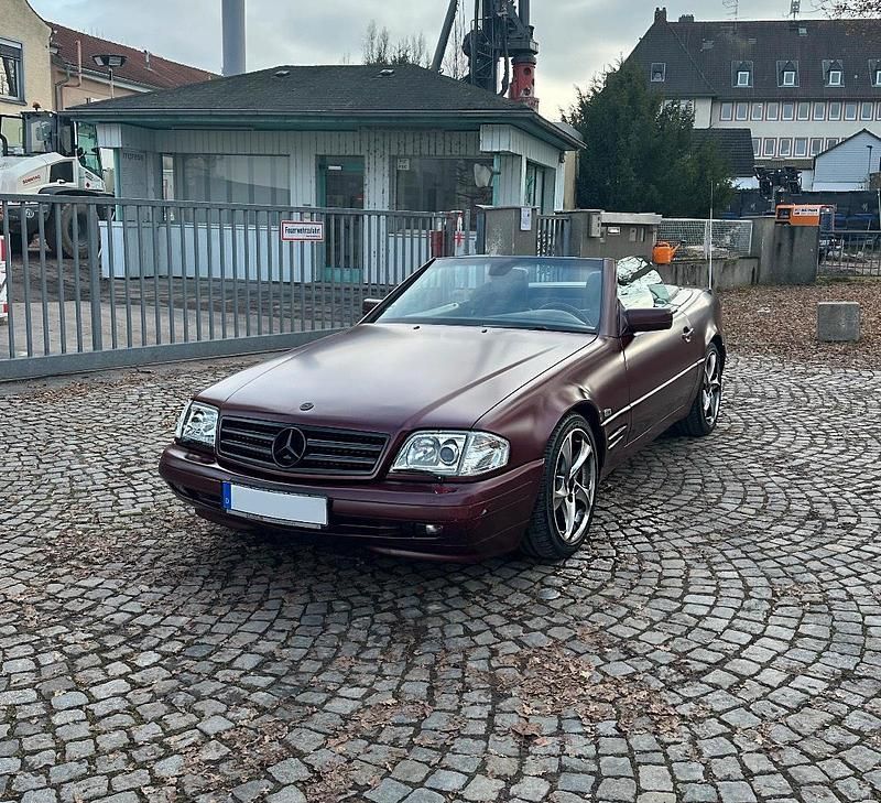 Rot Gebraucht 1997 Mercedes SL280 Cabrio | 13.900 € (Guter Preis) - Bild 1/4