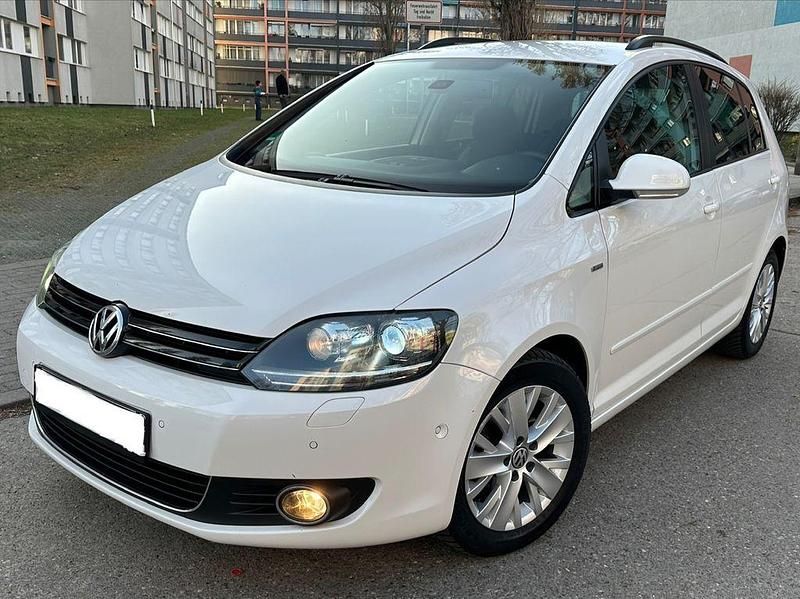 Gebraucht VW Golf Plus Cross Life 105 PS (77 kW) 2013 Weiß Van / Kleinbus