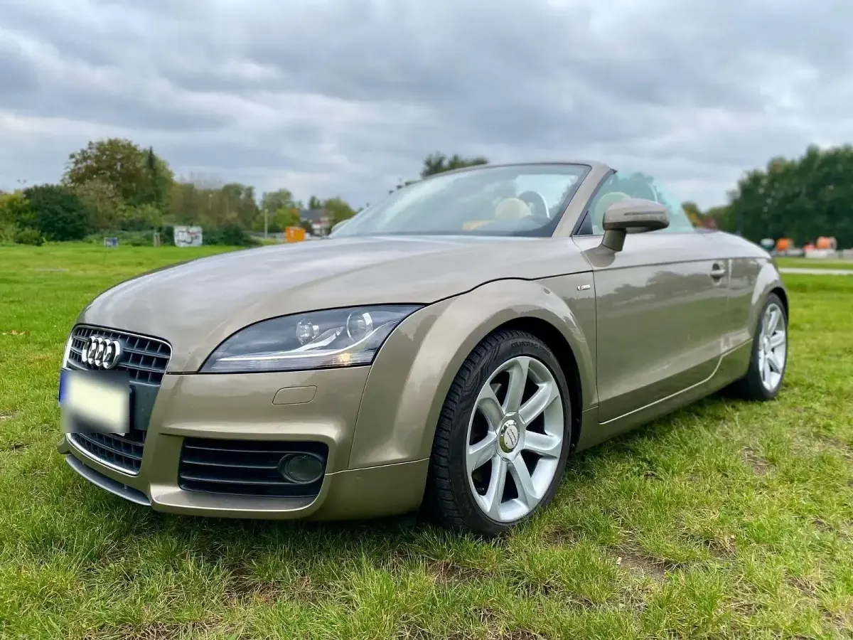Gebraucht Audi TT Roadster S-Line 211 PS (155 kW) 2008 Beige Cabrio
