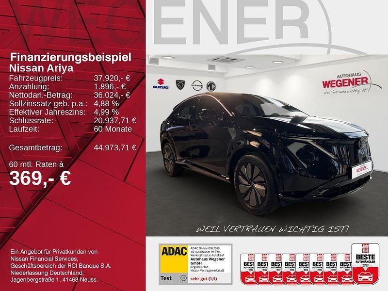 Gebraucht Nissan Ariya Basis 160 kW (218 PS) 2025 Pearl black SUV