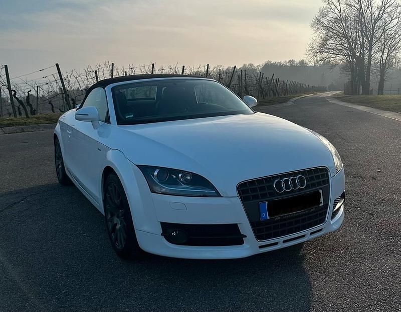 Gebraucht Audi TT Roadster S-Line 200 PS (147 kW) 2007 Weiß Cabrio