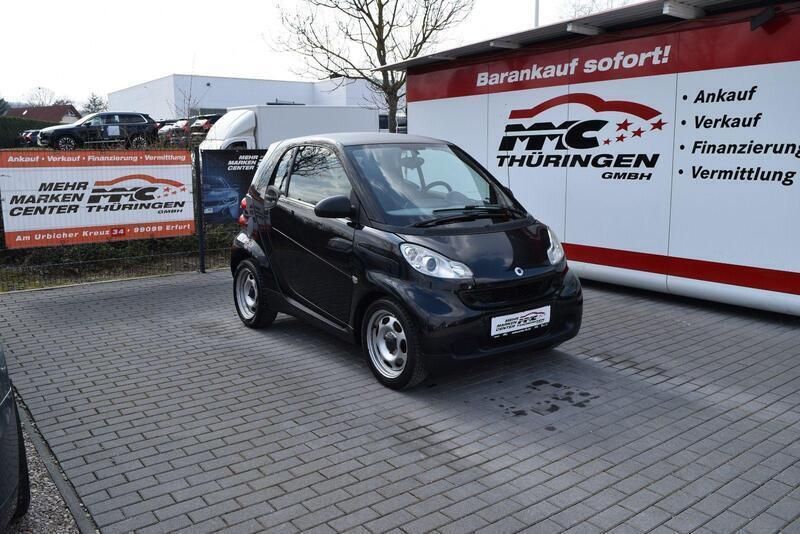 Schwarz Gebraucht 2008 Smart ForTwo Coupé Basis Coupé | 3.990 € - Bild 1/4