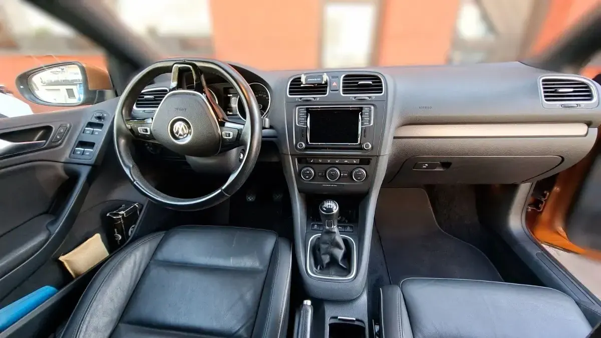 Gebraucht VW Golf Cabriolet LOUNGE 150 PS (110 kW) 2016 Orange Cabrio