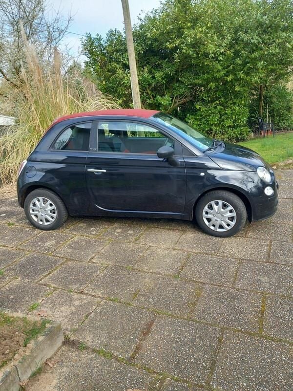 Schwarz Gebraucht 2012 Fiat 500C Cabrio | 3.500 € (Guter Preis) - Bild 1/4