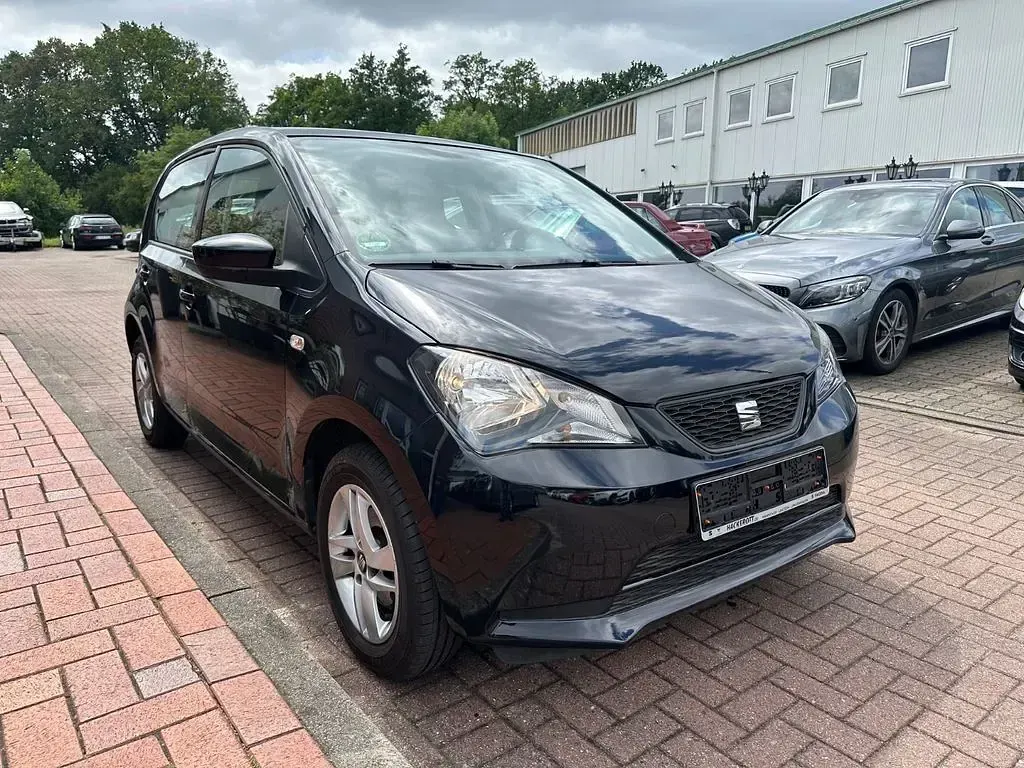 Gebraucht Seat Mii Style 60 PS (44 kW) 2015 Schwarz Kleinwagen