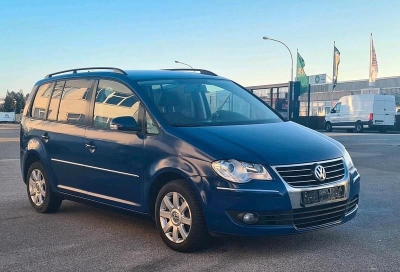 Gebraucht VW Touran 170 PS (125 kW) 2008 Blau Van / Kleinbus