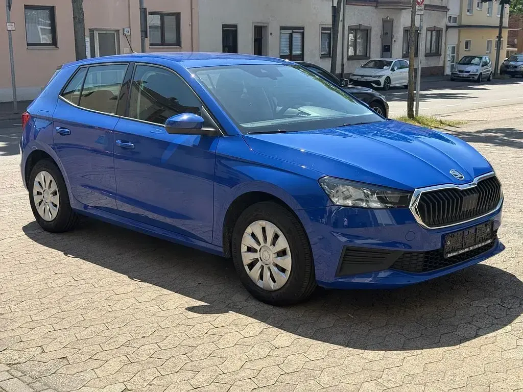 Gebraucht Skoda Fabia Easy 65 PS (47 kW) 2023 Blau Kleinwagen