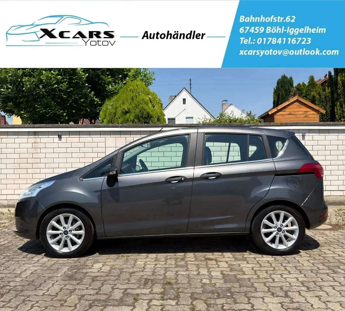 Gebraucht Ford B-MAX Titanium 101 PS (74 kW) 2017 Silber Van / Kleinbus