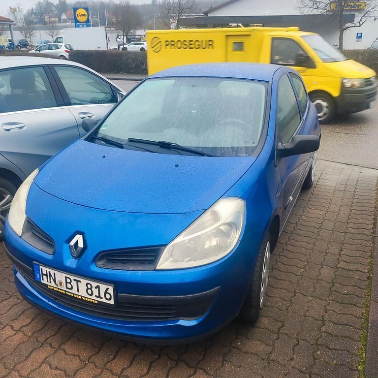 Gebraucht Renault Clio II Authentique 75 PS (55 kW) 2008 Blau Limousine
