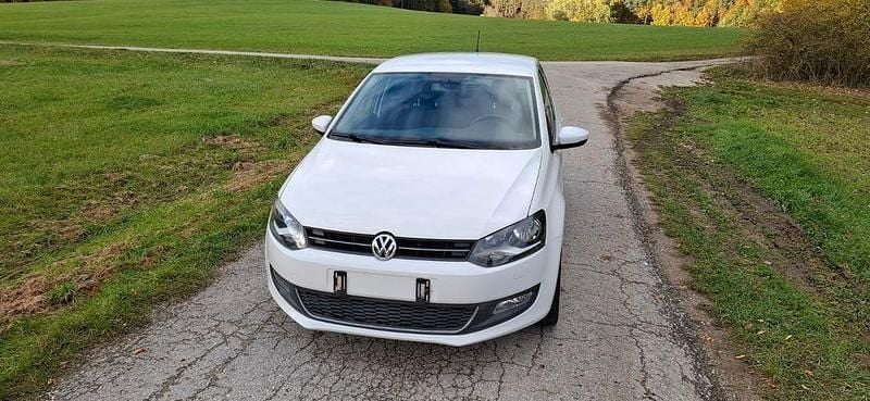 Gebraucht VW Polo Highline 86 PS (63 kW) 2009 Weiß Kleinwagen