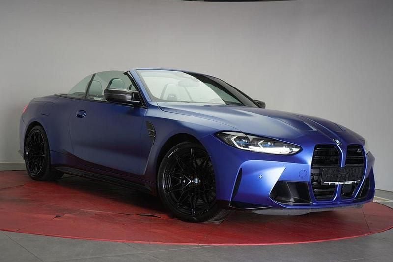 Blau Gebraucht 2022 BMW M4 Cabriolet Competition Edition Cabrio | 69.450 € (Etwas zu teuer) - Bild 1/4