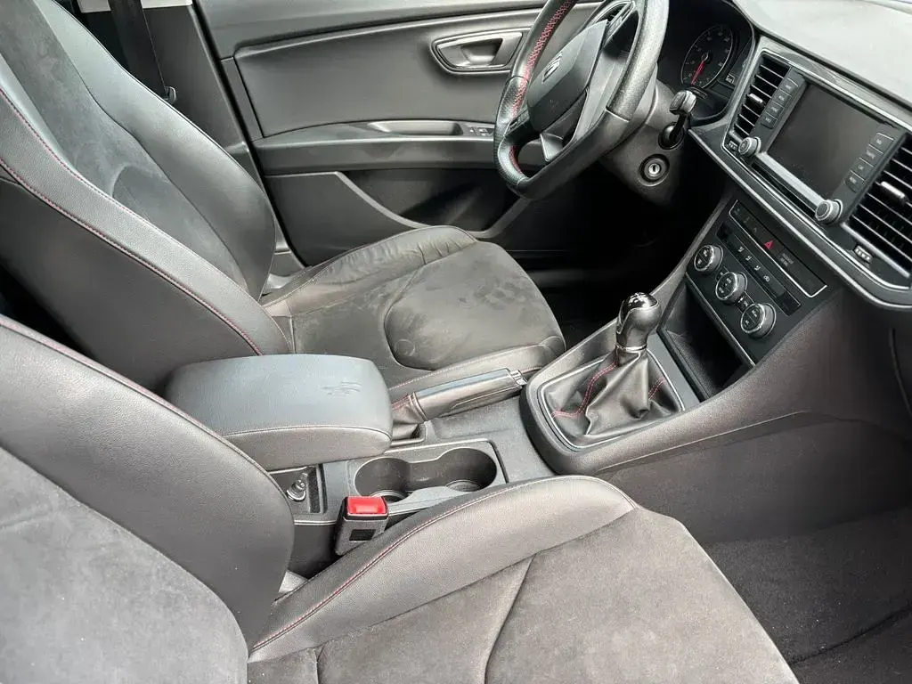 Gebraucht Seat Leon FR 125 PS (91 kW) 2015 "nevada" weiss Limousine
