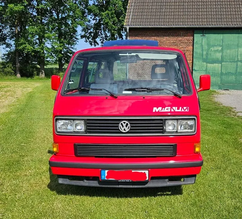 Gebraucht VW T3 69 PS (50 kW) 1988 Rot Van