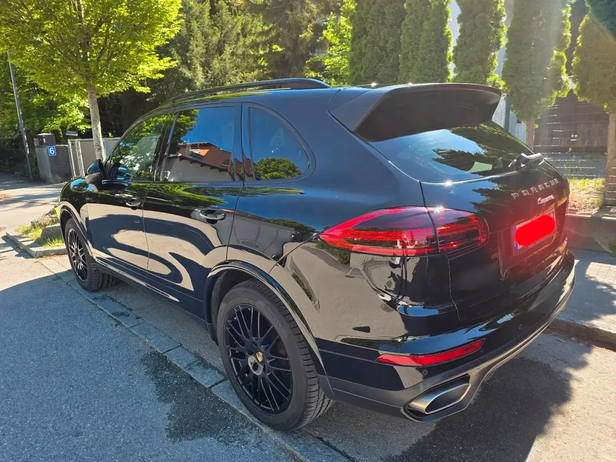 Gebraucht Porsche Cayenne Diesel Platinum Edition 262 PS (192 kW) 2017 Schwarz SUV