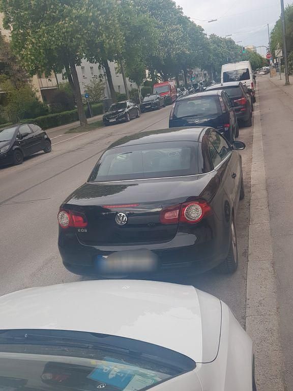 Gebraucht VW Eos 140 PS (102 kW) 2007 Schwarz Cabrio