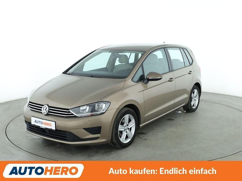 Braun Gebraucht 2015 VW Golf Sportsvan Comfortline Van / Kleinbus | 13.720 € (Fairer Preis) - Bild 1/3